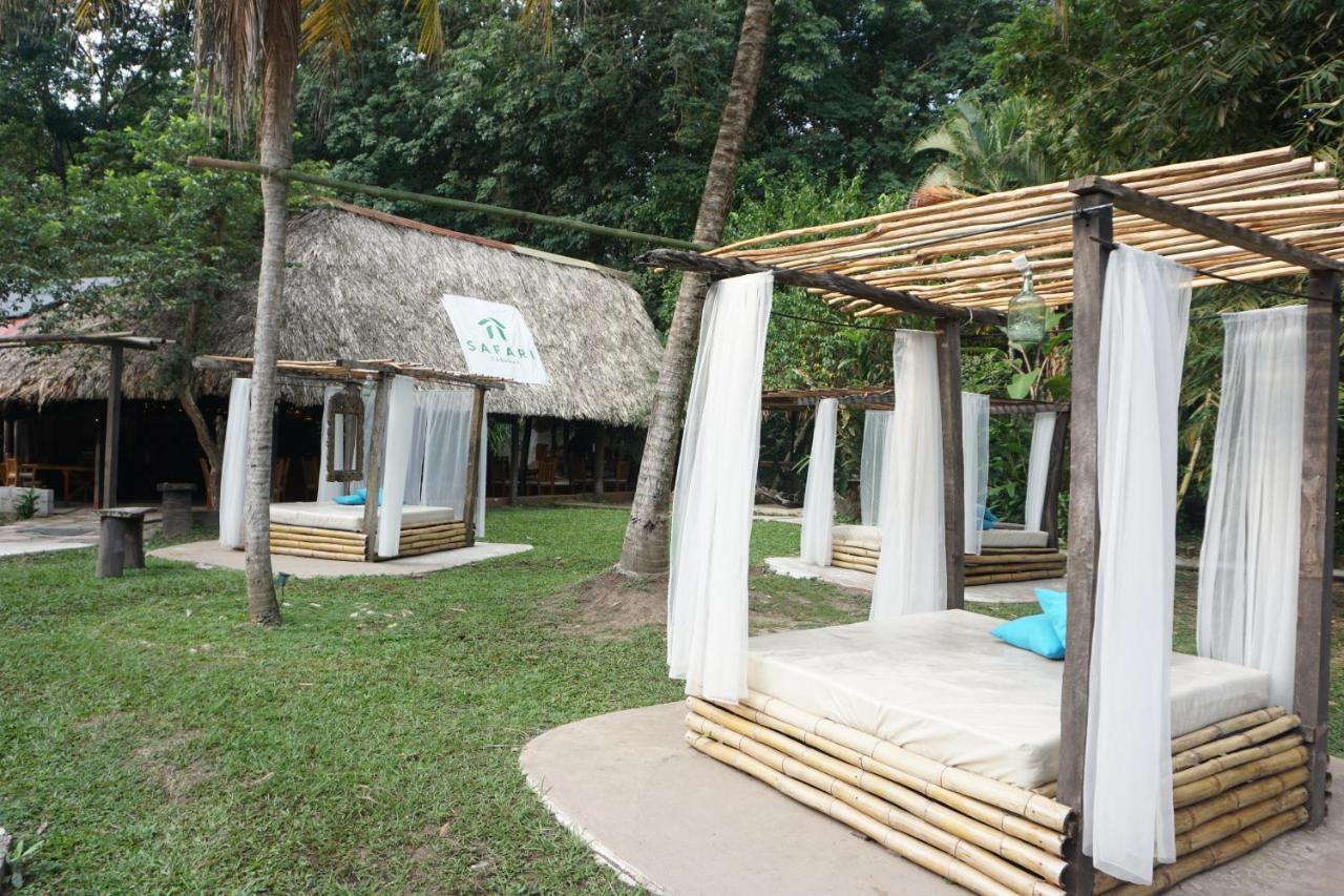 Hotel Cabanas Safari Palenque Exterior foto